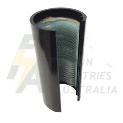 Black scratch brush for copper